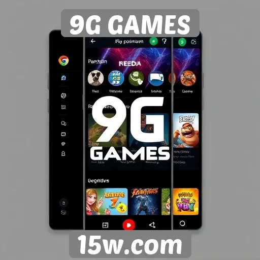 Interface do 9G GAMES é otimizada para usuários